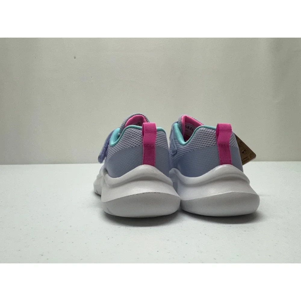 Skechers Sneakers Toddler 8 Lavender Multi Skech-Fast Playful Wishin Mesh Strap